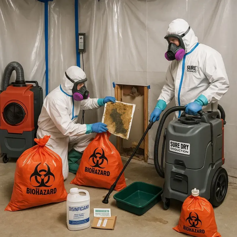 Contaminated Water Handling Protocols process in Trappe, MD