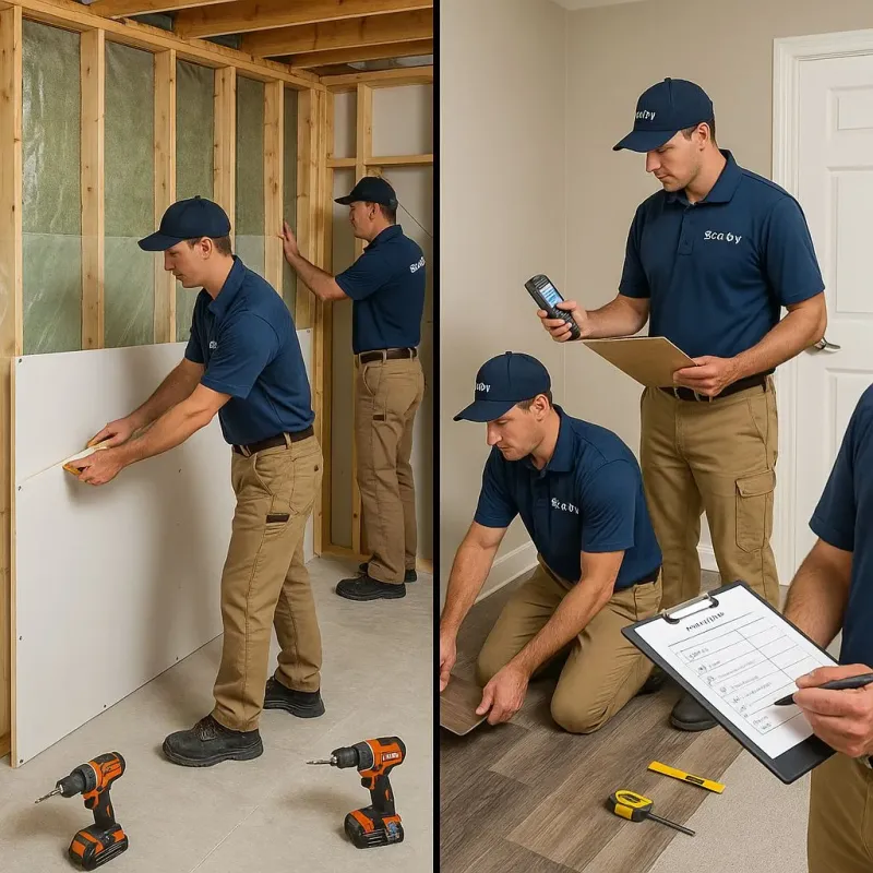 Repairs and Reconstruction process in Trappe, MD